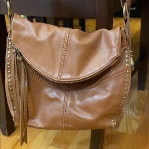 The SAK brown leather purse